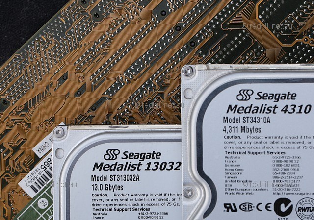 Seagate Medalist 17240 series hard drives